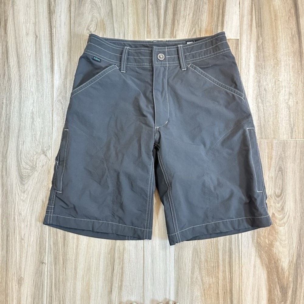 Kuhl Shorts Mens Size 30 Gray Hiking Outdoor Fishing Short 9"‎ Inseam Pockets